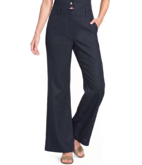アレックスマリー レディース ボトムス カジュアルパンツ リネン Alex Marie Mayci Stretch Linen Pants Navy ネイビー