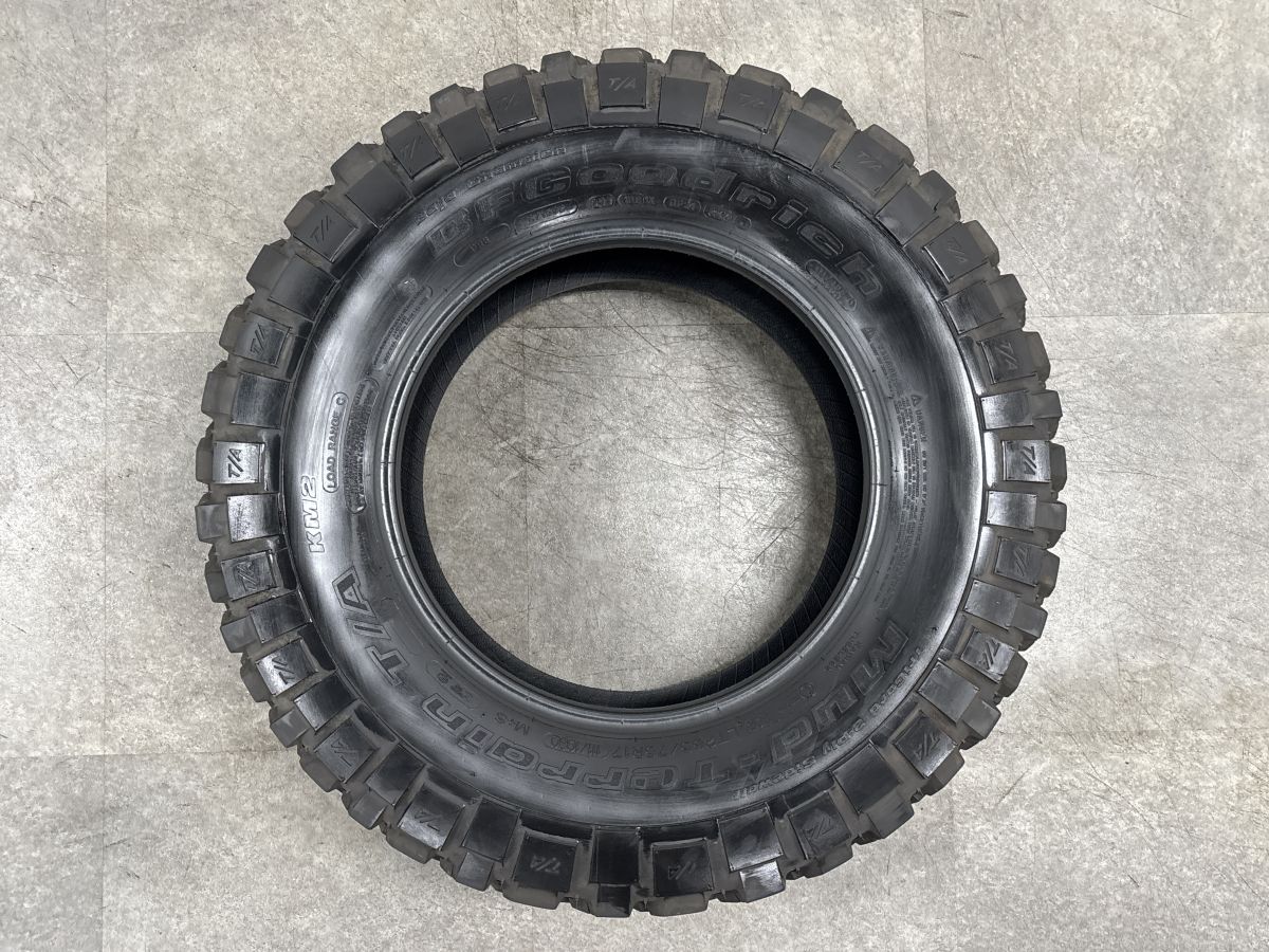 バリ溝】BFグッドリッチ マッドテレーン T/A KM2 LT255/75R17 4本