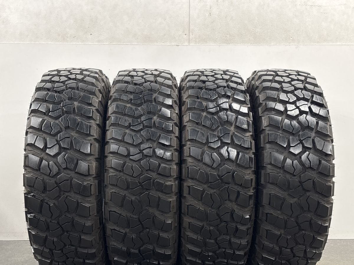 バリ溝】BFグッドリッチ マッドテレーン T/A KM2 LT255/75R17 4本