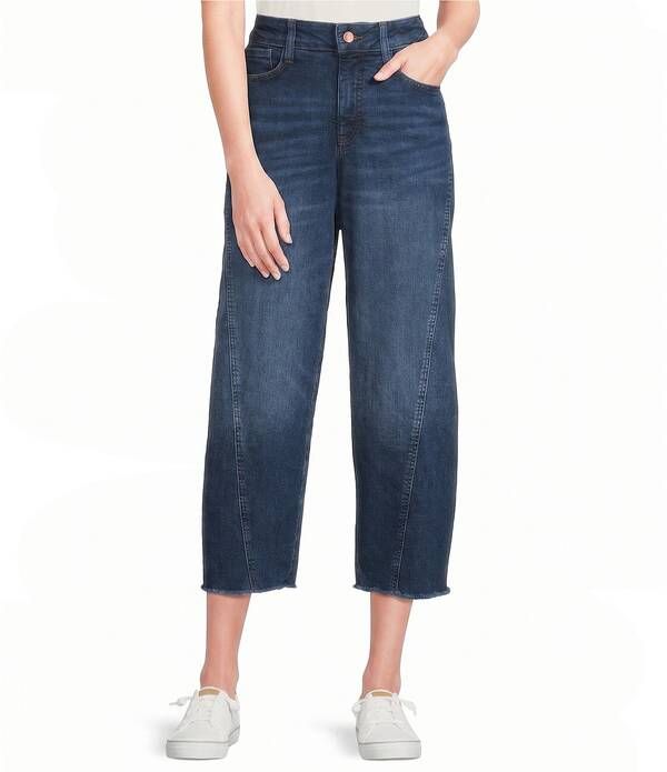 エヌワイディージェイ レディース ボトムス デニムパンツ ワイドレッグ ジーンズ NYDJ Alyssa Denim High Rise Wide Leg Crop Jeansunset Villa