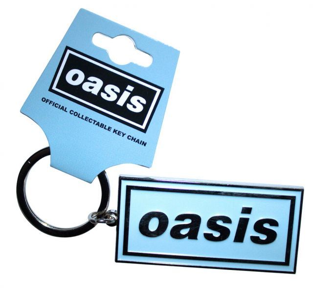 Oasis / Decca Logo Keychain 2 (Sky Blue) - オアシス キーホルダー