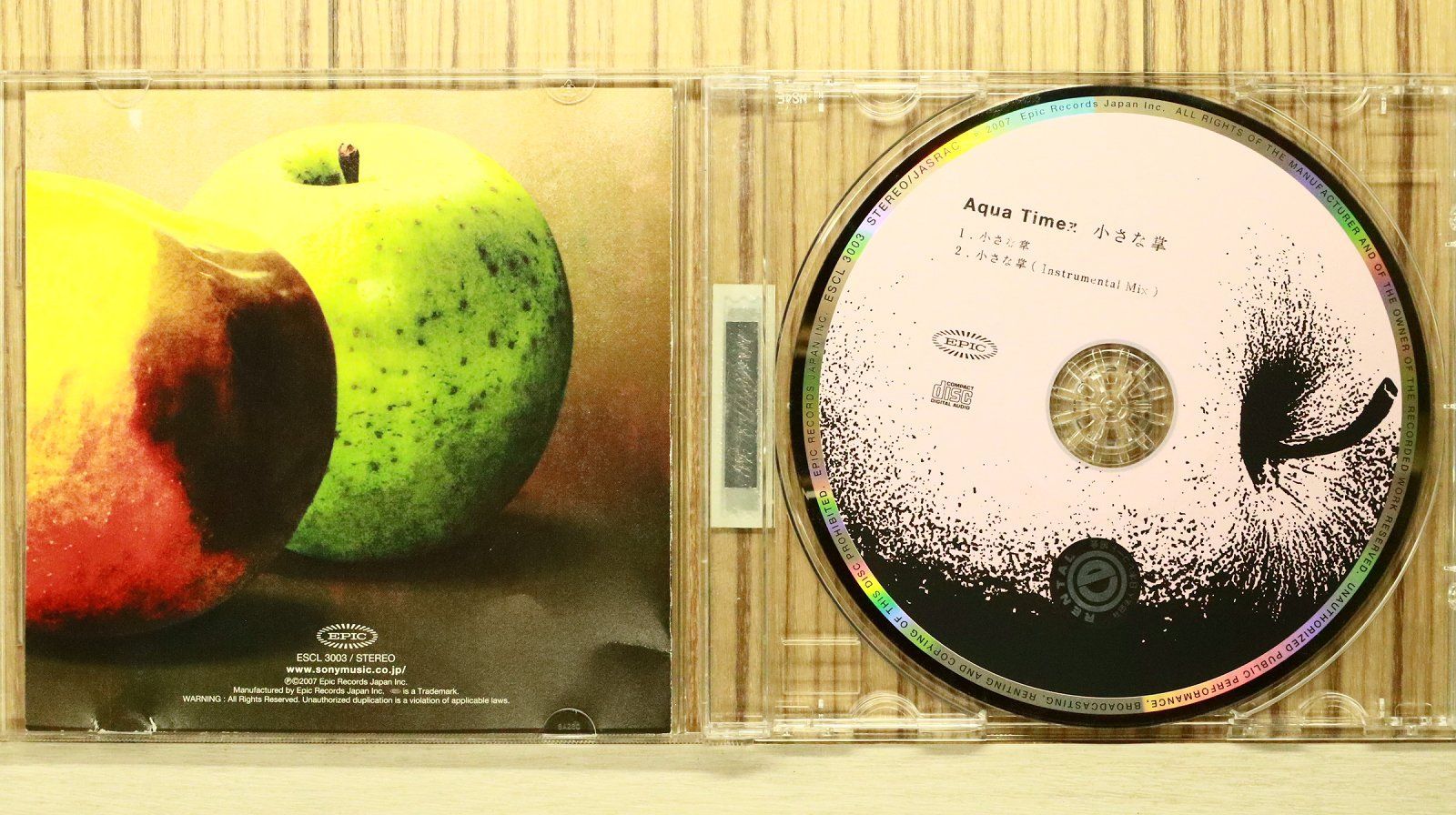 国内盤CD☆アクアタイムズ/Aqua Timez□ 小さな掌 【ESCL3003