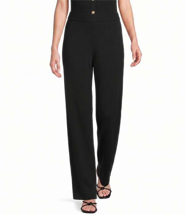 アントニオ メラーニ レディース ボトムス カジュアルパンツ Antonio Melani Halle Flat Front Pants Black ブラック