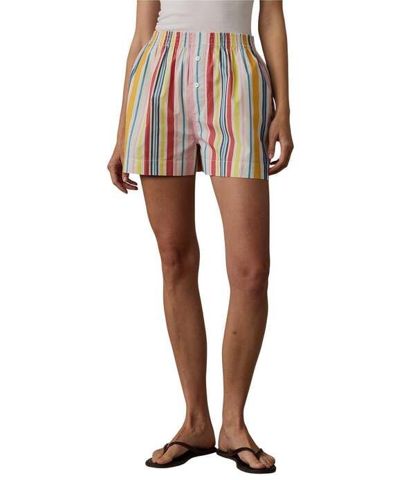 ファレティ レディース ボトムス ハーフパンツ・ショーツ Faherty Stripelastic Waist Boxer Short Sunset Parade ストライプ 25,418円