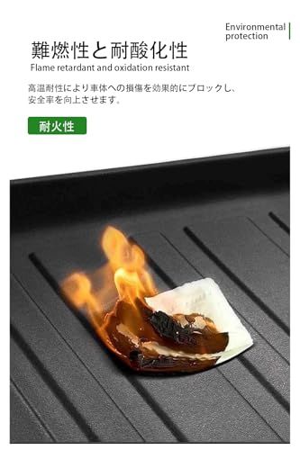 R★新型 フリード GT エアー クロスター ラゲッジマット アクセサリー 車種専用設計 3D TPE製 防水防汚 軽量 6人乗り 内装 カスタムパーツ (ブラック, 新型フリードGTエアクロスター用)