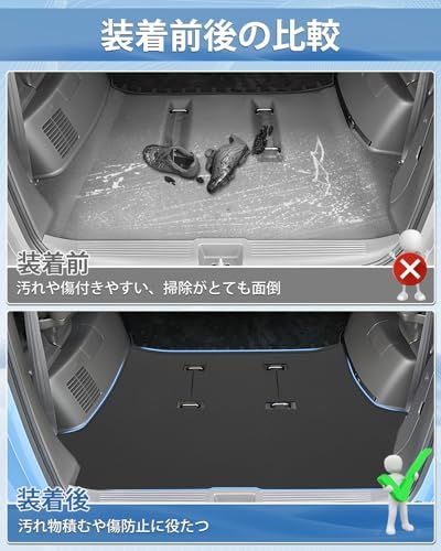 R★Mixsuper フリード ラゲッジマット GB系 2D トランクマット 防水 Freed GB5 GB6 GB7 GB8型 ラゲッジトレイ 2016年9月-現行 フリード GB パーツ PVC 滑り止め素材 巻け収納 耐摩擦 耐汚れ 車種専用 装着簡単 R★Mixsuper フリード ラゲッジマット GB系 2D トランクマット 防水 Freed GB5 GB6 GB7 GB8型 ラゲッジトレイ 2016年9月-現行 フリード GB パーツ PVC 滑り止め素材 巻け収納 耐摩擦 耐汚れ 車種専用 装着簡単