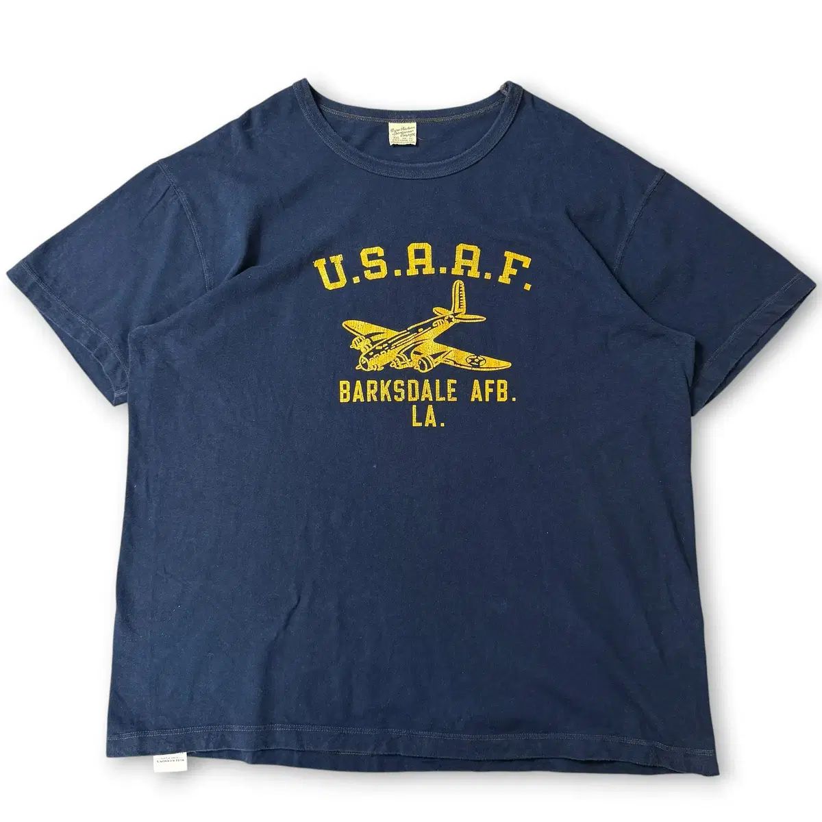 バズリクソンズ ネイビー アメリカ空軍 アートワーク 半袖 Tシャツ 2XL