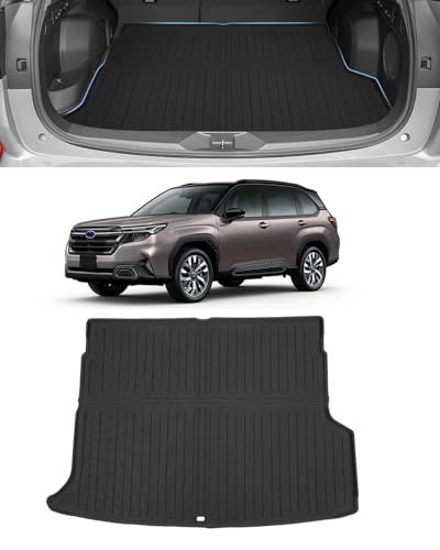 R★Mixsuper 新型 フォレスター SL系 ラゲッジマット ラゲッジトレイ 防水 FORESTER SL系 ラゲッジカバー ハーマンカードンサウンドシステム搭載車専用 e-BOXER車用 3D 立体 トランクマット 2025年4月~ フォレスター カスタ