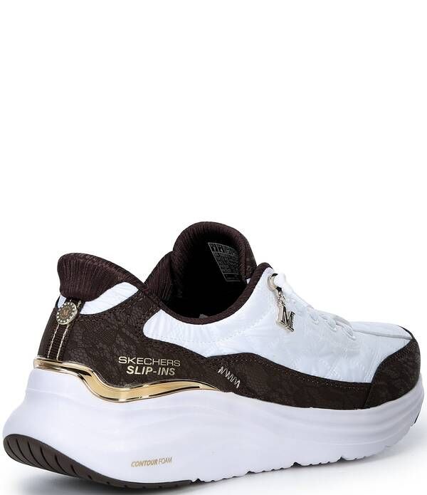 スケッチャーズ レディース シューズ スニーカー Skechers x Martha Stewart Hands Free SlipIns Contour Foam Cozy Fit Visionar