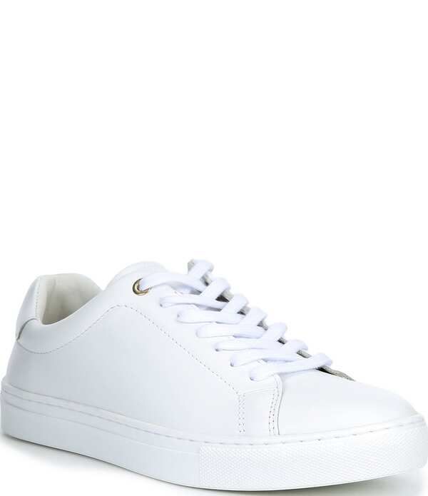 カッパーキー レディース ボトムス カジュアルパンツ スニーカー レース レザー Copper Key Horizon Leather Elastic Lace Sneakers White ホワイト