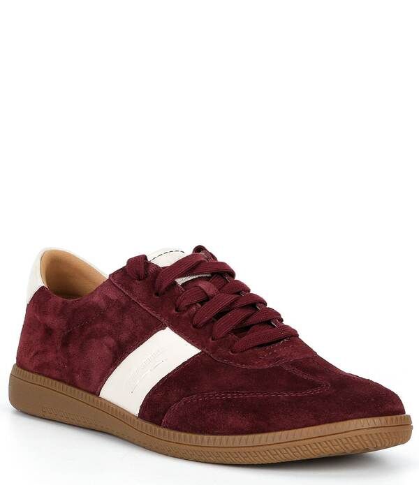 ジョセフセイベル レディース シューズ パンプスニーカー スエード Josef Seibel Joleen 01 Suede Sneakers Burgundy バーガンディ