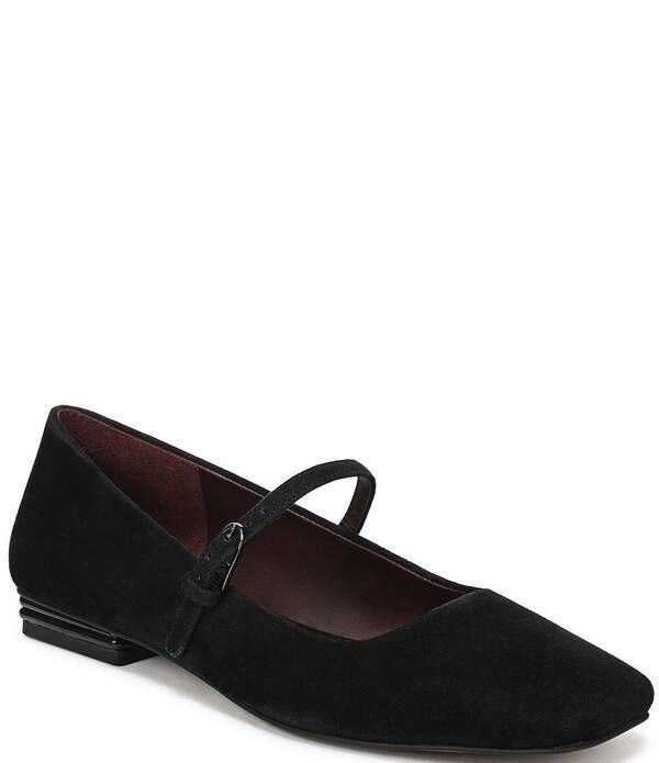 フランコサルト レディース シューズ パンプスエード Franco Sarto Tinsley Suede Mary Jane Flats Black ブラック