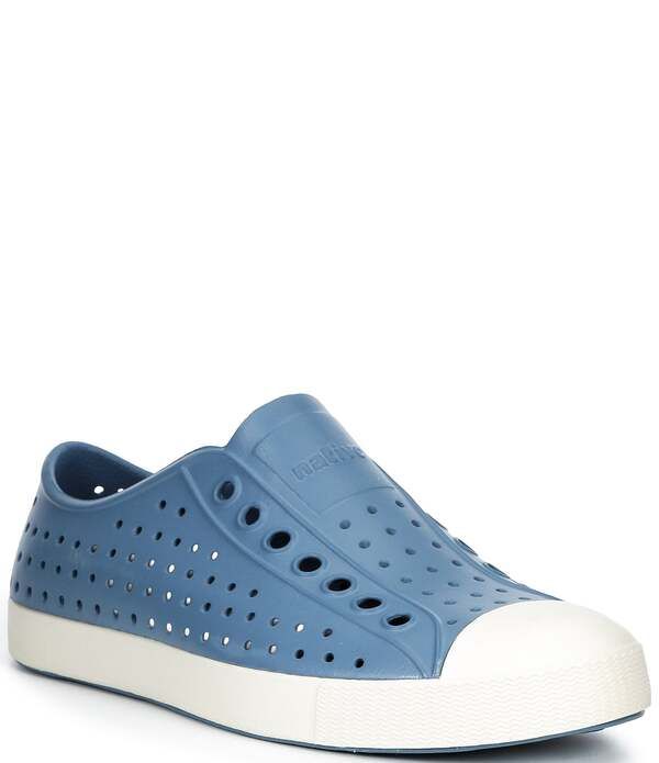 ネイティブ シューズ レディースリッポン・ローファー スニーカー Native Shoes Womens Jefferson EVA Slip On Sneakers Oasis BlueBone W