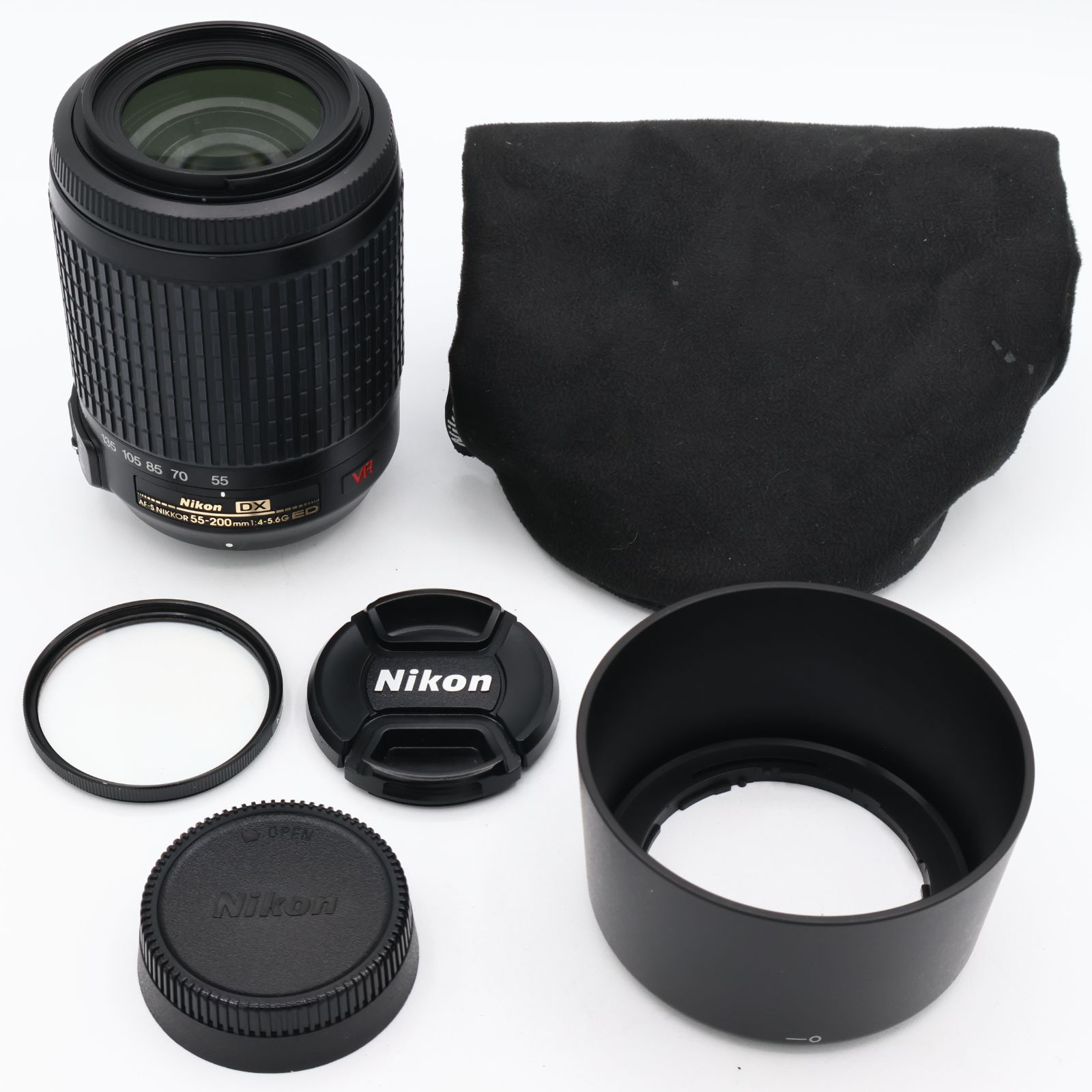Nikon ニコン 望遠ズームレンズ AF-S DX VR Zoom Nikkor 55-200mm f/4