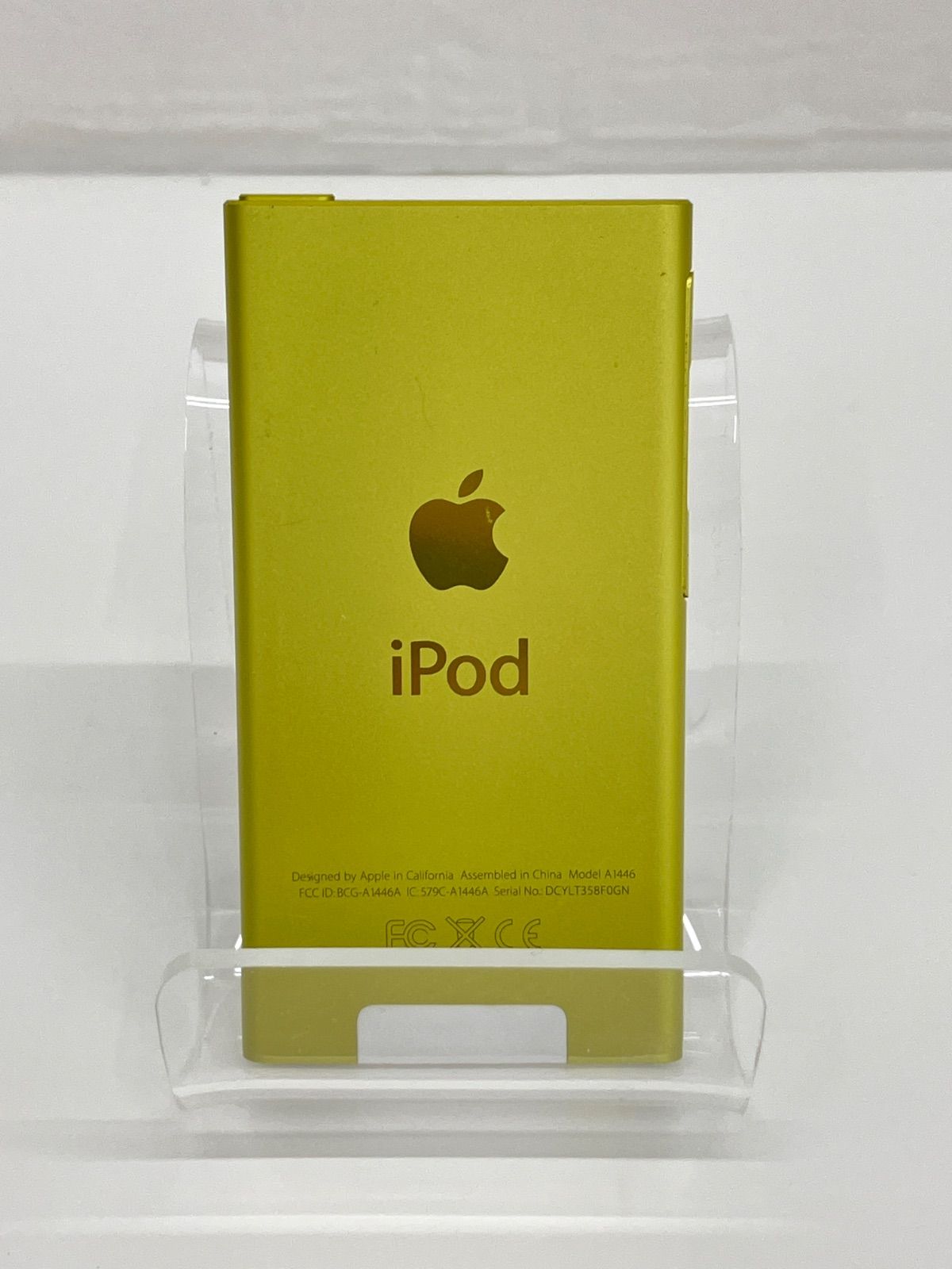 Apple iPod nano A1446 16GB第7世代 イエロー No.6254 - メルカリ