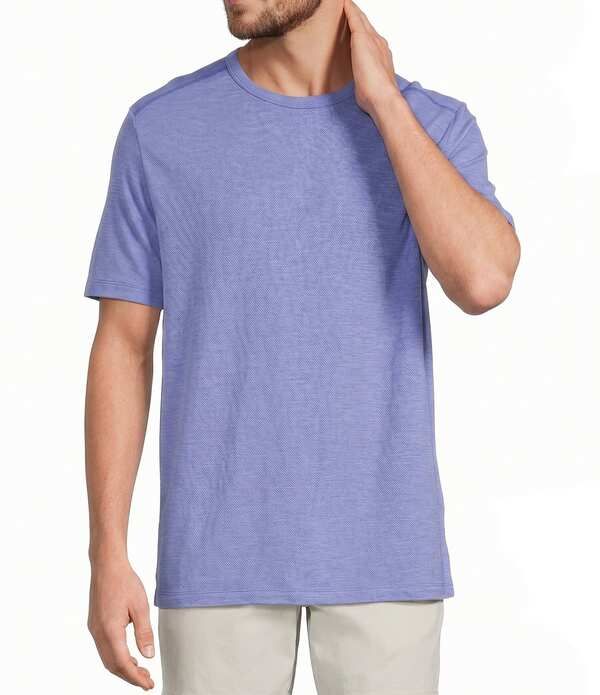 トッミーバハマ メンズ トップス シャツ Tommy Bahama Sand Wave Short Sleeve TShirt Grape Pools グレープ