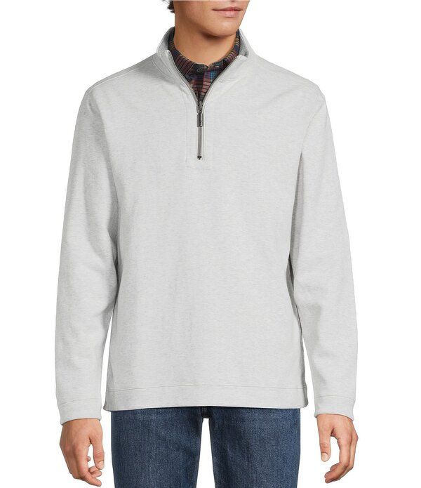 トッミーバハマ メンズ アウター ジャケット・ブルゾン Tommy Bahama Flipview HalfZipullover Lychee Heather ヘザー