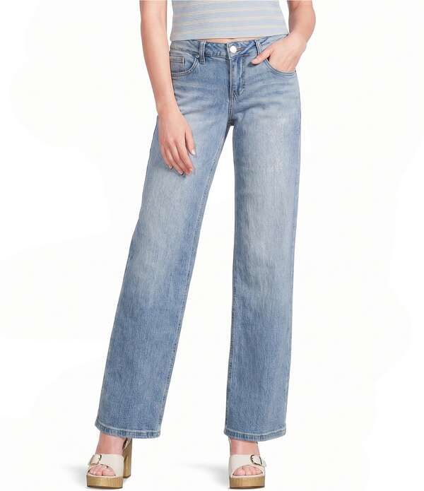 YMI ジーンズ レディース ボトムス デニムパンツ ワイドレッグ YMI Jeanswear Luxe Brittany Wide Leg Jeans Tinted Vintage Wash
