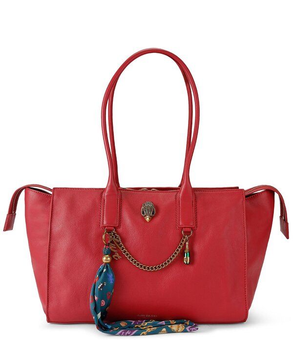カートジェイガーロンドン レディース バッグ Kurt Geiger London Sloane Shopper Tote Shoulder Bag Red レッド