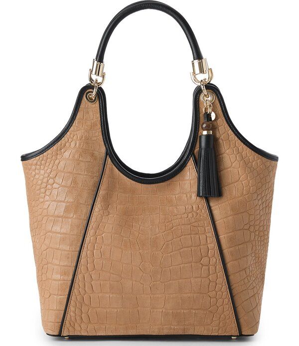 ブランミン レディース バッグ BRAHMIN Latte San Lorenzo Collection Latte Melora Tote Handle Bag Latte