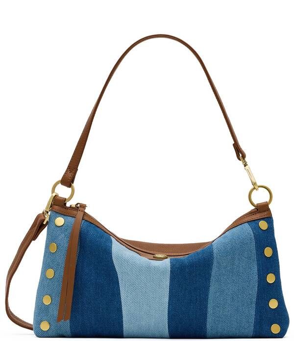 ハミット レディース バッグ デニム Hammitt Kyle Medium Denim Studded Shoulder Bag Silverlake デニム 65,340円