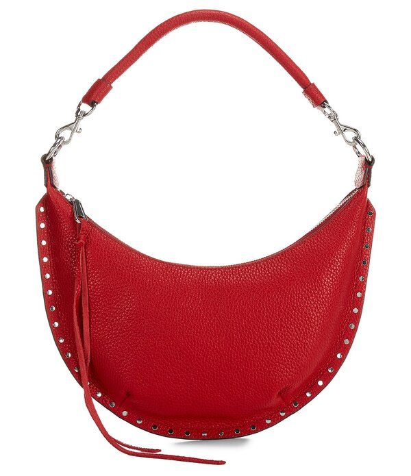 レベッカミンコフ レディース バッグ REBECCA MINKOFF Darren Small Crescent Studded Crossbody Bag Siren