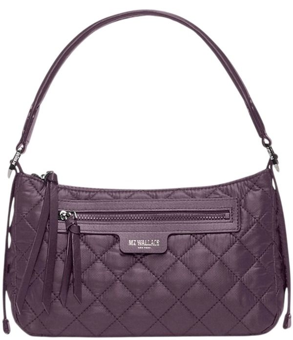 エムジーウォレス レディース バッグ MZ Wallace Small Park Shoulder Bag Raisin