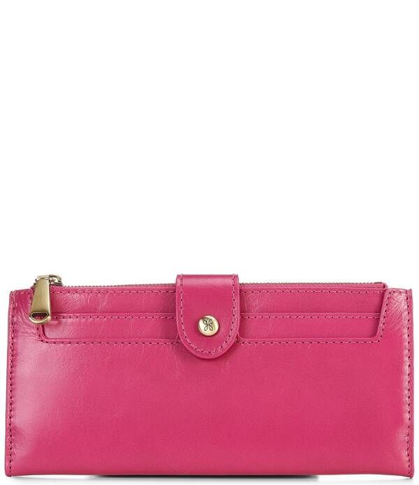 ホボ レディース アクセサリー 財布 レザー HOBO Dunn Leather Continental Wallet Cactus Floral
