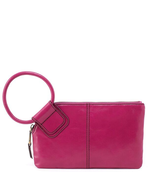 ホボ レディース アクセサリー 財布 レザー HOBO SableatheringHandle Wristlet Catus Flower