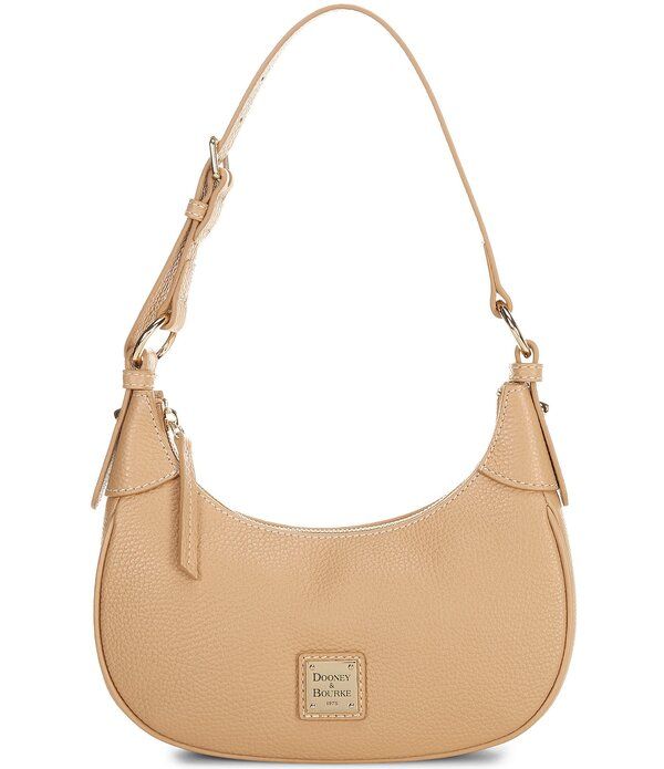 ドーネイアンドバーク レディース バッグ レザー Dooney Bourke Lucca Pebbled Leather Baguette Shoulder Bag Desert 34,320円