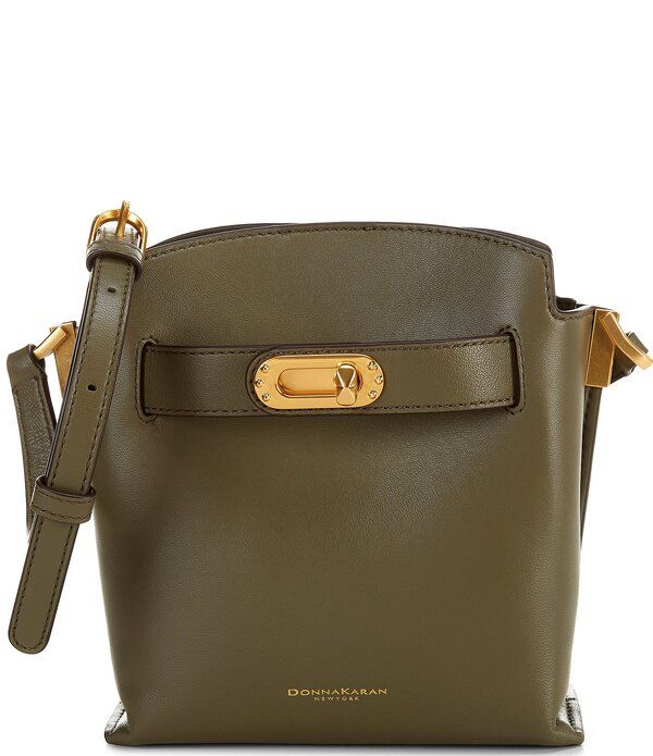 ダナキャラン レディース バッグ Donna Karan Bridgehampton Small Turnlock Crossbody Bag Caper