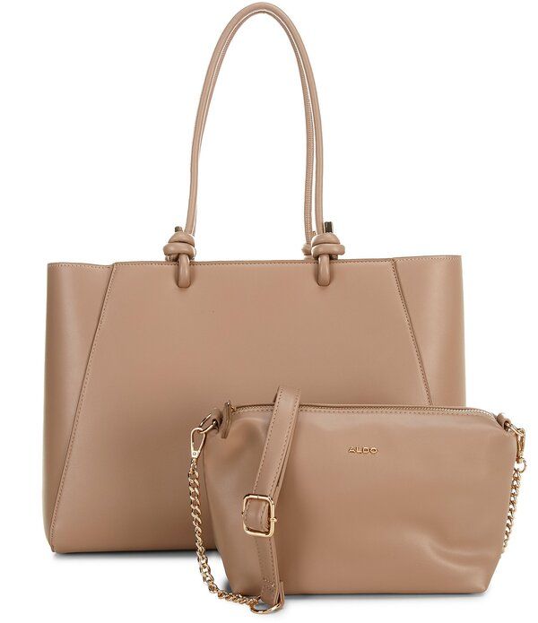 アルド レディース バッグ ALDO Lily Large Tote Crossbody Bag Taupe トープ