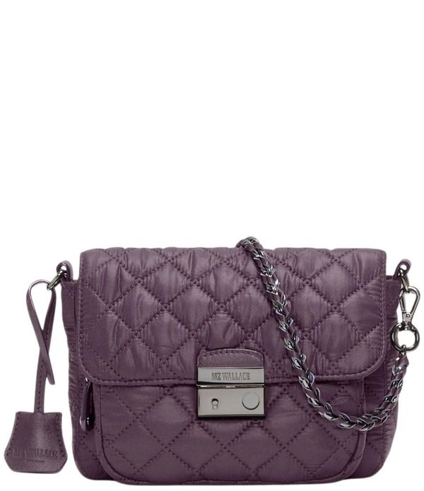 エムジーウォレス レディース バッグ MZ Wallace Small Crosby Lock Crossbody Bag Raisin