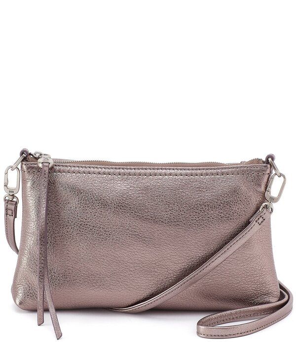 ホボ レディース バッグ レザー HOBO Darcy Leather Crossbody Bag Pewter Spur ピューター