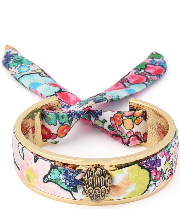 カートジェイガーロンドン レディース アクセサリー ブレスレット・バングル・アンクレット フラワー柄 フラワー Kurt Geiger London Signatureagle Floral Reso
