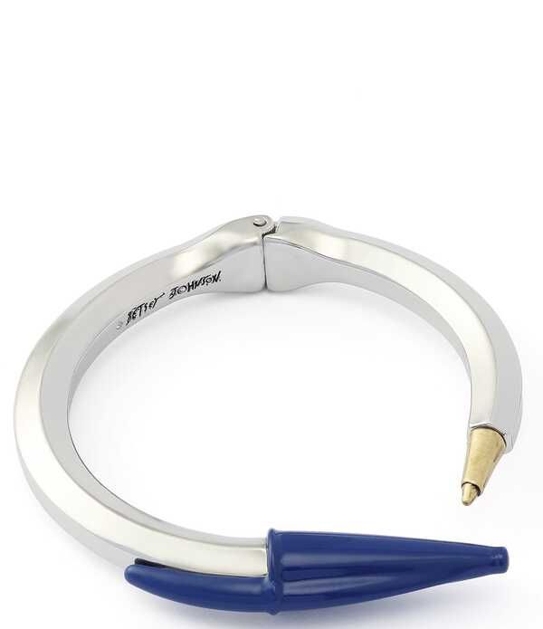 ベッツィジョンソン レディース アクセサリー ブレスレット・バングル・アンクレット Betsey Johnson Best In Classic Pen Bangle Bracelet Blue ブル
