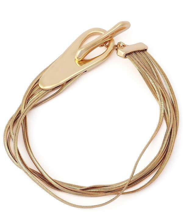 ロバート リー モーリス レディース アクセサリー ブレスレット・バングル・アンクレット フリンジ Robert Lee Morrisoho Fringe Chain Toggle Line Brac