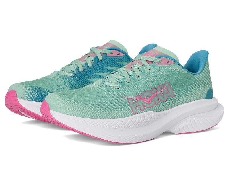 ホカオネオネ レディース シューズ スニーカー Hoka Mach 6 JadeiteAlpine