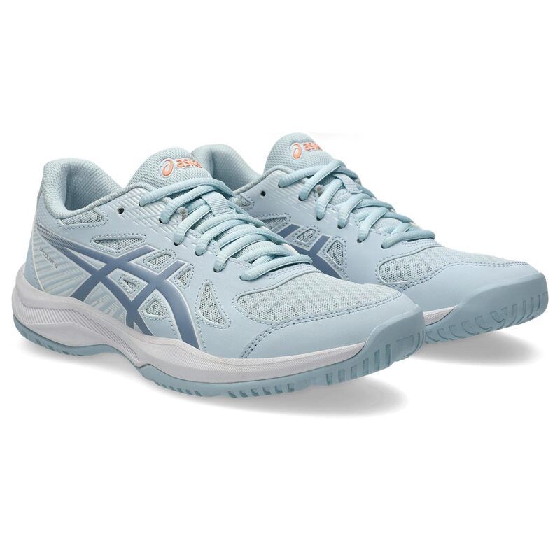 アシックス レディース シューズ スニーカー Asics Upcourt 6 Volleyball Shoe WhiteBlack ホワイト