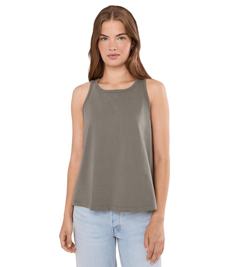 マイケルスターズ レディース トップス シャツ Michael Stars Yvonne Shell Tank Covert Green グリーン