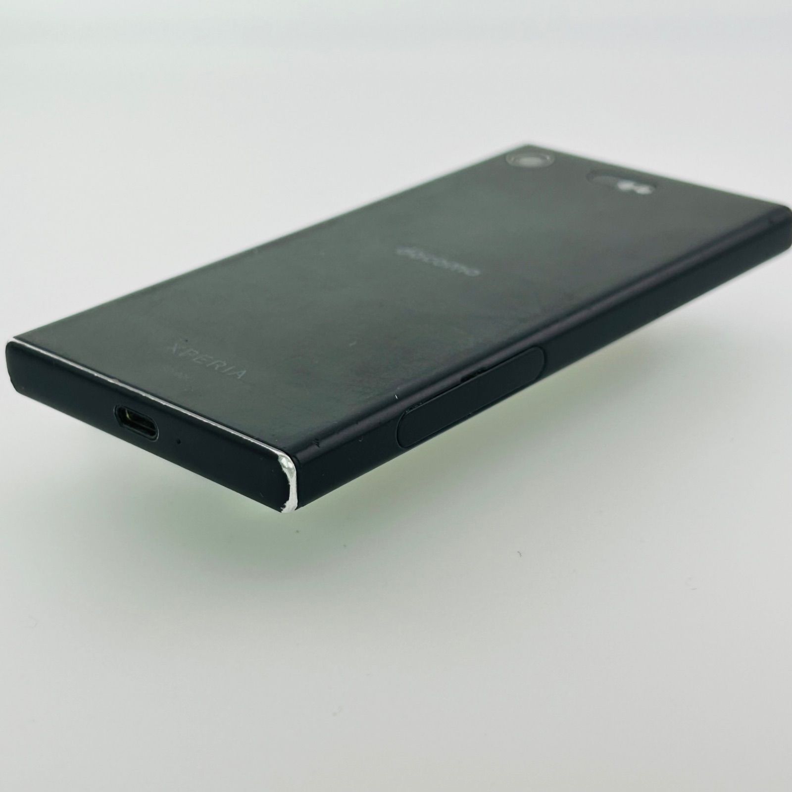 バッテリー良好 Xperia XZ1 Compact SO-02K 32GB ブラック SIMフリー(simロック解除済) 白ロム 中古 本体 動作確認済 【最短送料無料】G4-360