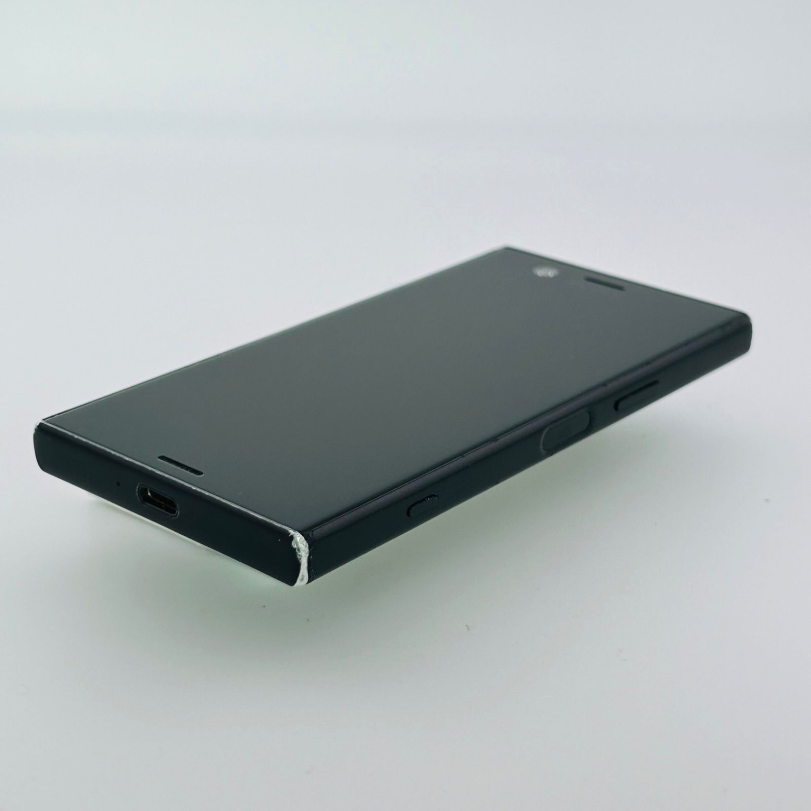 バッテリー良好 Xperia XZ1 Compact SO-02K 32GB ブラック SIMフリー(simロック解除済) 白ロム 中古 本体 動作確認済 【最短送料無料】G4-360