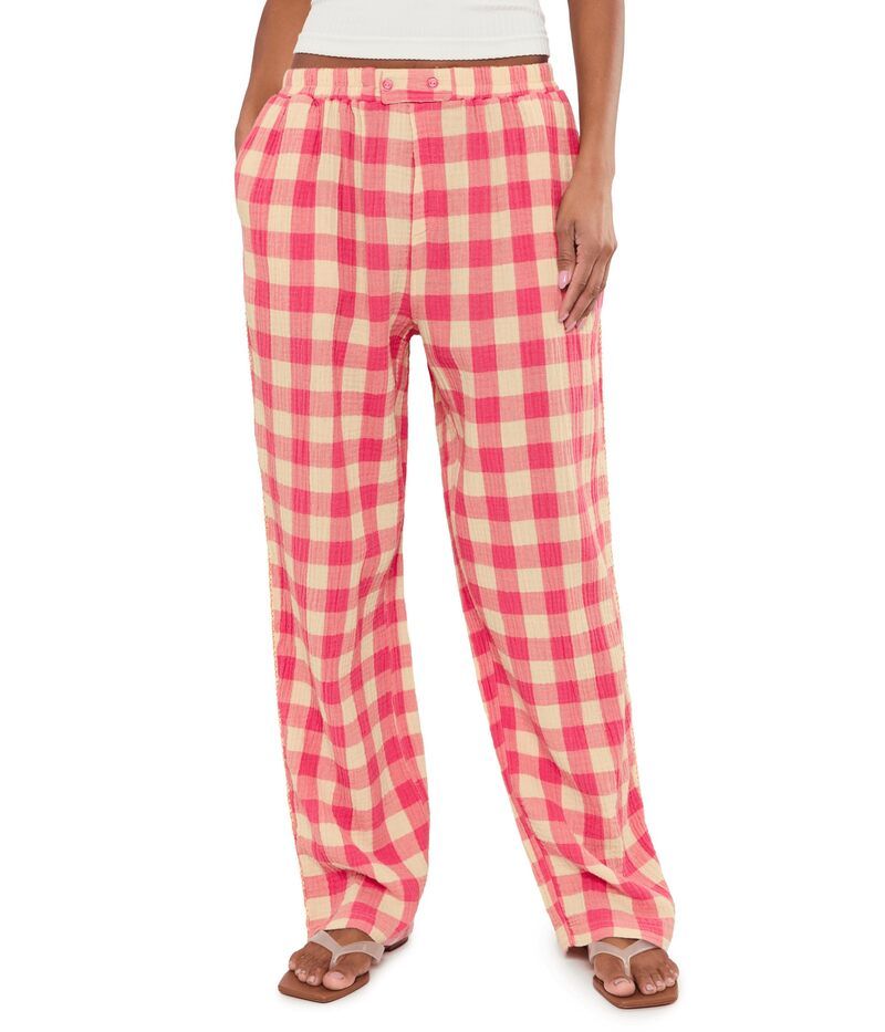 フリーピープル レディース ボトムス カジュアルパンツ Free People Be Mine Pants Hot Pink Combo ピンク