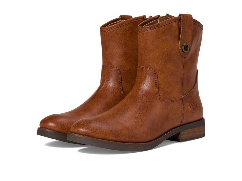 フライ レディース シューズ ブーツ・レインブーツ Frye And Co Kellie Button Short Cognac