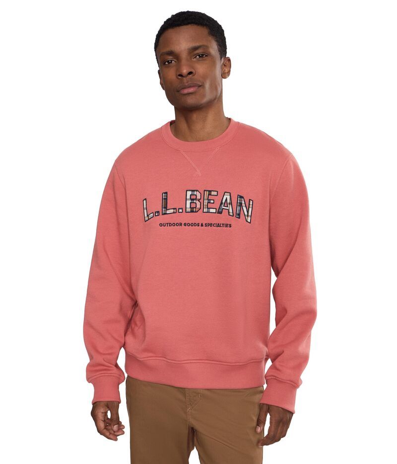 エルエルビーン メンズ アウター パーカー・スウェット クルーネック シャツ ロゴ Llbean Essentialogo Crewneck Sweatshirt Regular Sienna Bri