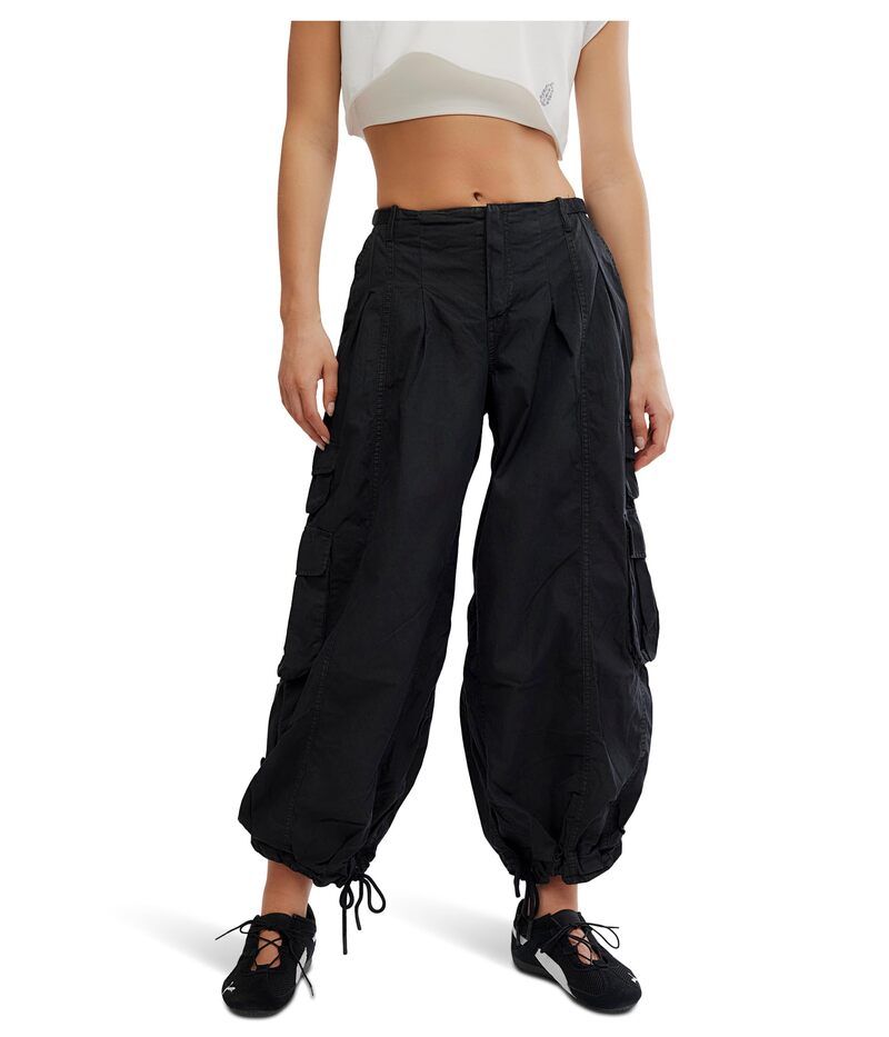 フリーピープル レディース ボトムス カジュアルパンツ Fp Movement Charmer Utility Pants Black ブラック