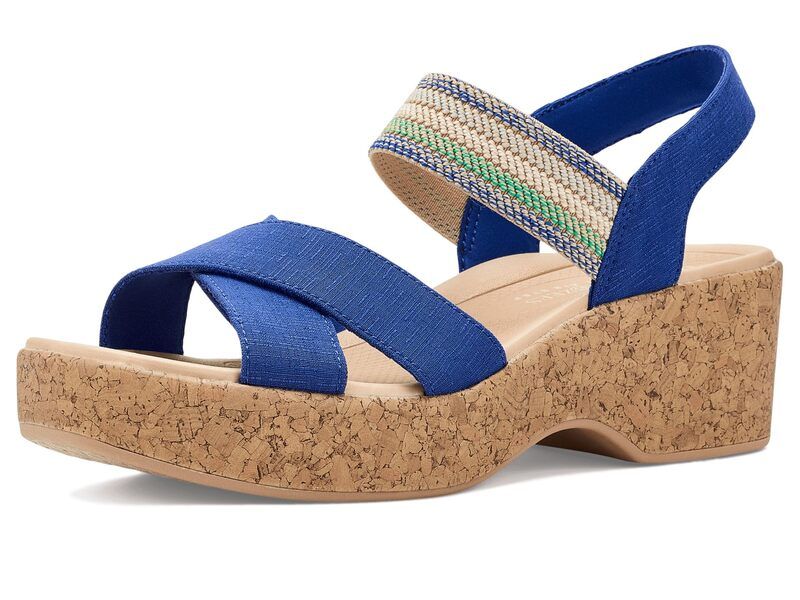 ライフストライド レディース シューズ ヒール サンダル Lifestride Verity Slingback Sandals Deja Vu Blue ブルー