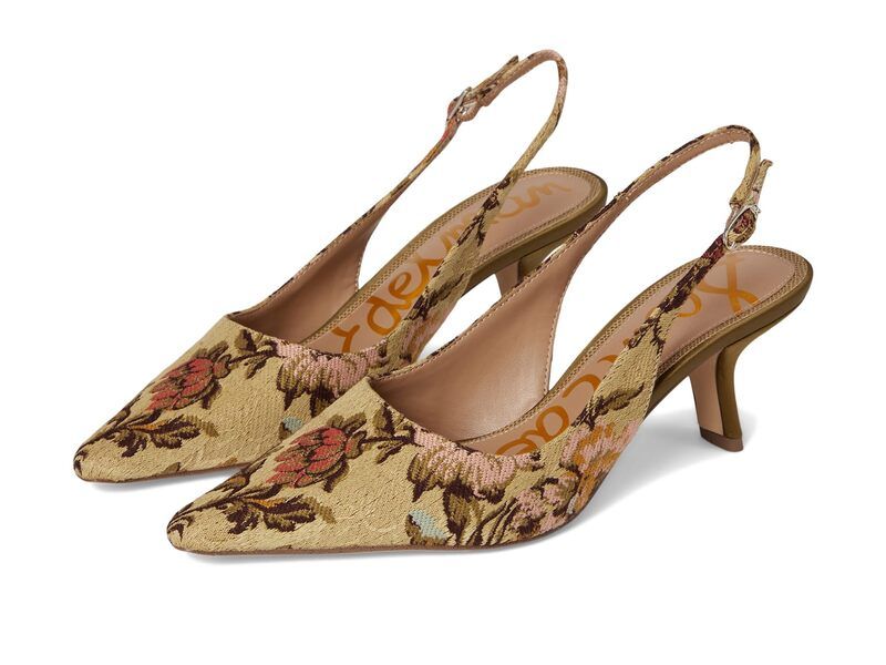 サムエデルマン レディース シューズ サンダル Sam Edelman Bianka Slingback Shoes Natural Floral