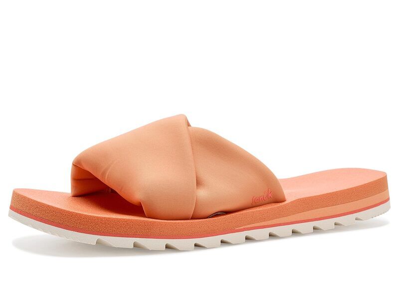 サヌーク レディース シューズ サンダル Sanuk Yoga Origami Slide Papaya