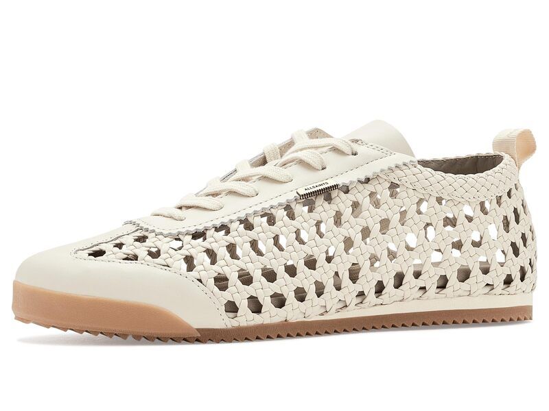 オールセインツ レディース シューズ スニーカー Allsaints Kenny Woven Runner Parchment White ホワイト 42,770円